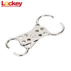 Rust Proof Double End Steel Holes Aluminum Alloy Multiple Lockout Hasp For 8 Locks