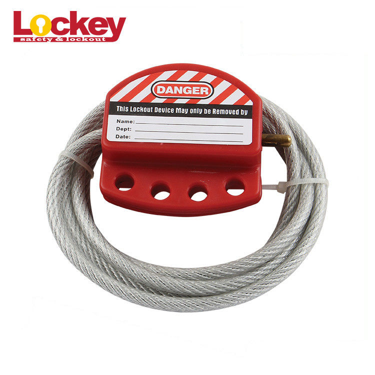 Master Lock Adjustable Cable Lockout Multiple Adjustable Steel CE Approved